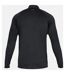 Mens 2.0 Half Zip Technical Top Black Charcoal Grey Under Armour-3