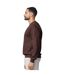 Sweat Uni À Col Ras-du-cou Heavy Blend Femme Marron Foncé Gildan-4