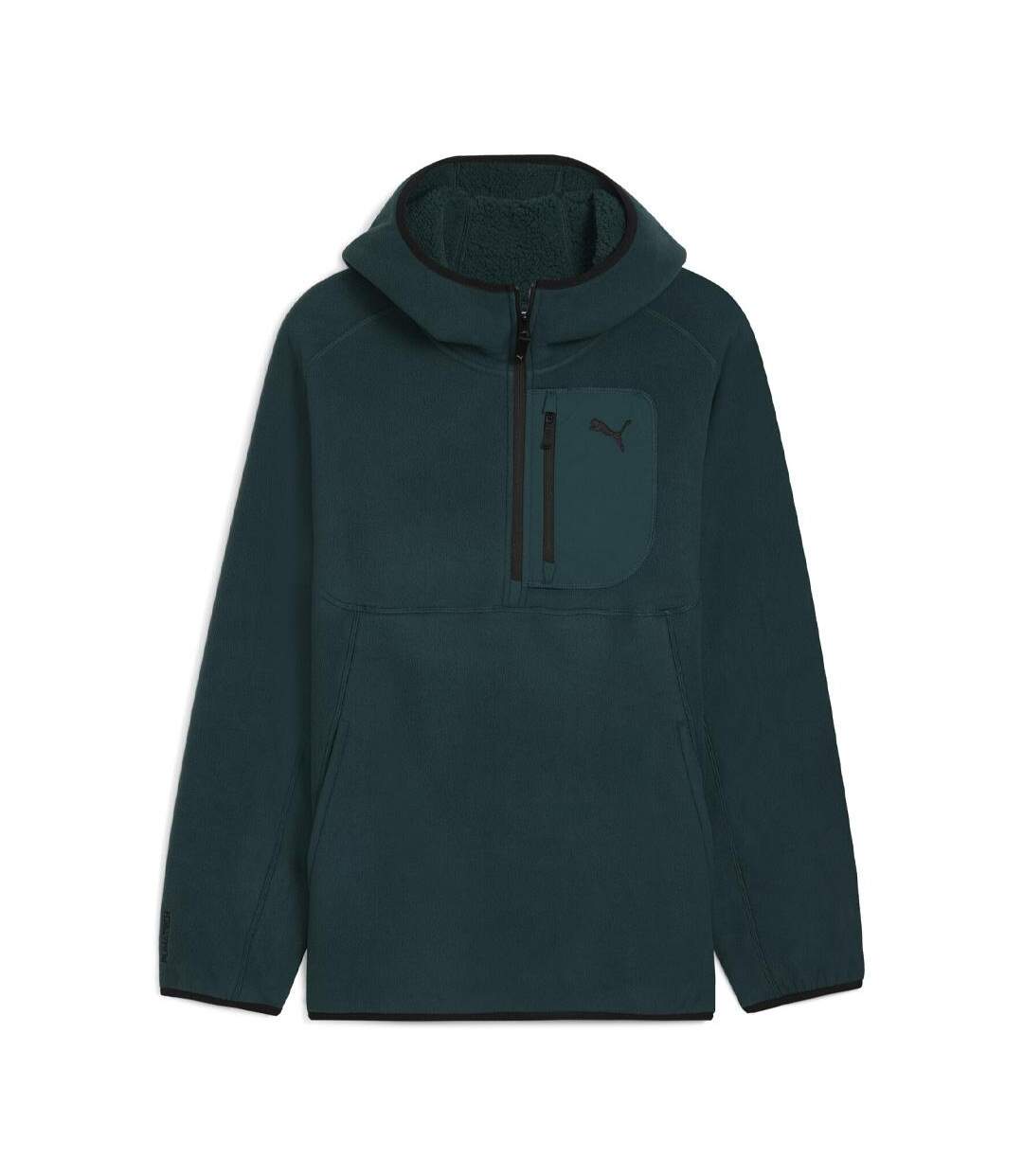 Sweat vert homme puma hoodie-1