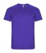 T-shirt Imola Homme Mauve Roly Eco-1