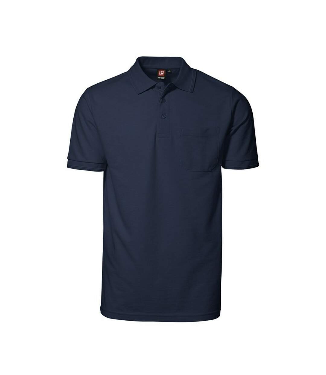 Polo hommes bleu marine ID-1