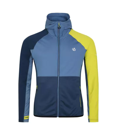 Haut De Sport Assimilate Homme Gris Foncé Bleu Denim Jaune Dare 2B