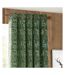 Winter woods chenille animals eyelet curtains 229cm x 229cm emerald Furn-2