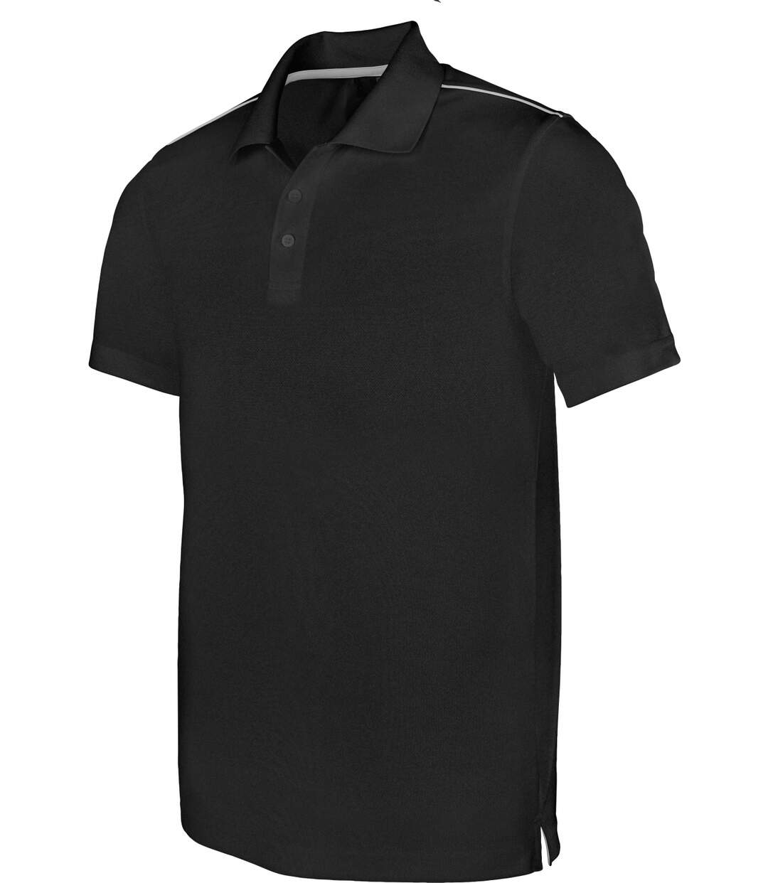 Polo homme sport - PA480 - noir - manches courtes