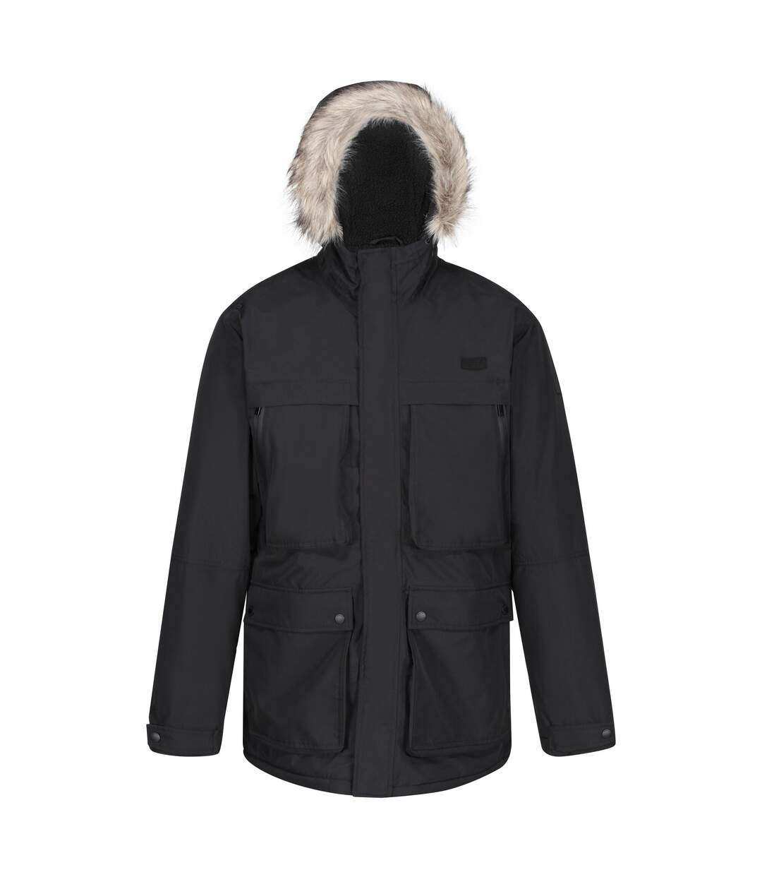 Mens Volter Waterproof Insulated Parka Black Regatta-2