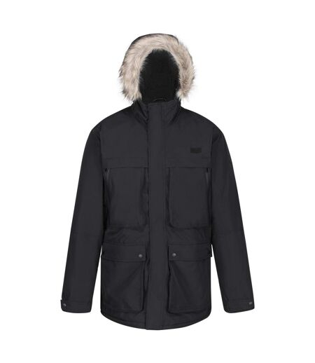 Mens Volter Waterproof Insulated Parka Black Regatta