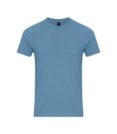 Gildan Unisex Adult Enzyme Washed T-Shirt (Baby Blue)