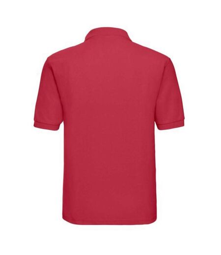 Polo À Manches Courtes Homme Rouge Russell