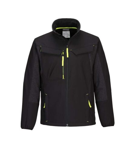 Portwest Mens Wx3 Eco Softshell Hybrid Jacket (Black)