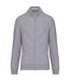 Kariban Mens Full Zip Fleece Jacket (Oxford Grey) - UTRW4220