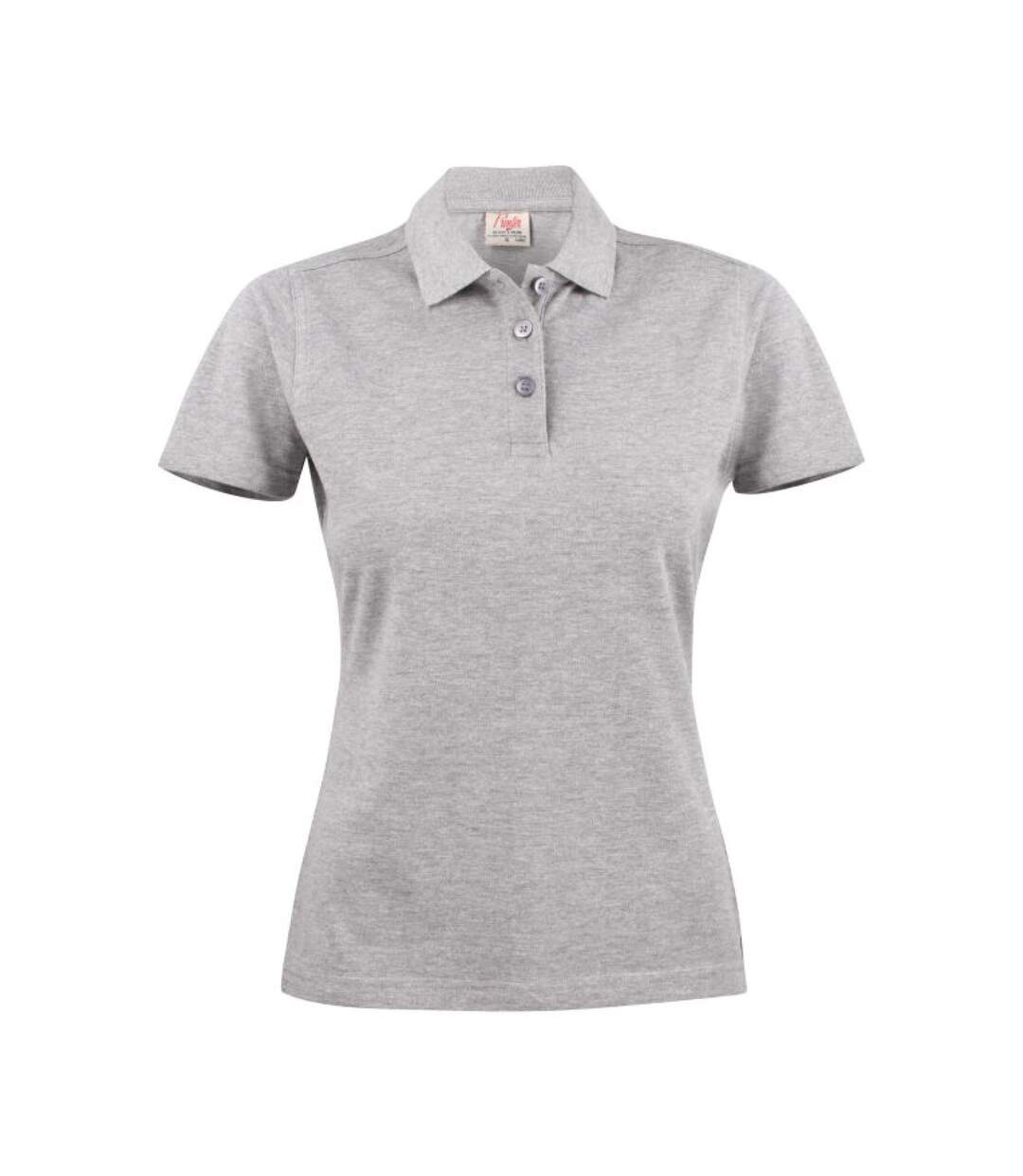 Polo Surf Femme Gris Printer-2