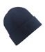 Mens Ribbed Acrylic Winter Beanie Navy Slazenger-2