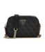 Noelle Ii Faux Leather Camera Bag One Size Coal Guess-1