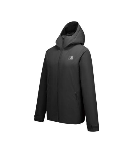 Womens/ladies Sierra Insulated Jacket Black Karrimor