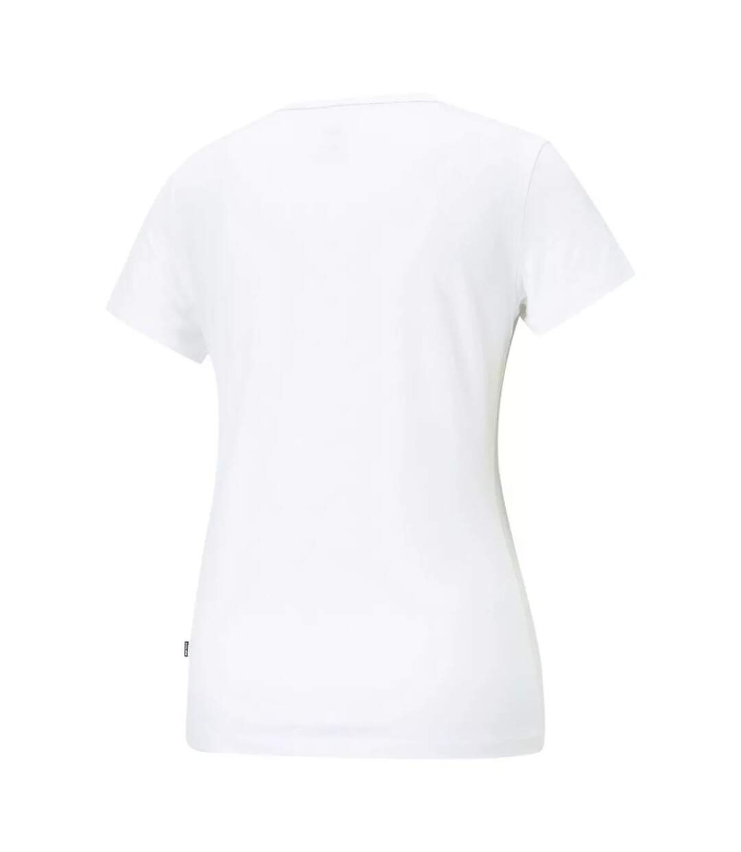 T-shirt femme blanc Puma-2