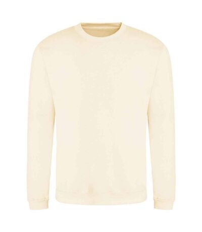 AWDis Just Hoods AWDis Unisex Crew Neck Plain Sweatshirt (280 GSM) (Cream) - UTPC2103