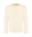AWDis Just Hoods AWDis Unisex Crew Neck Plain Sweatshirt (280 GSM) (Cream) - UTPC2103-1