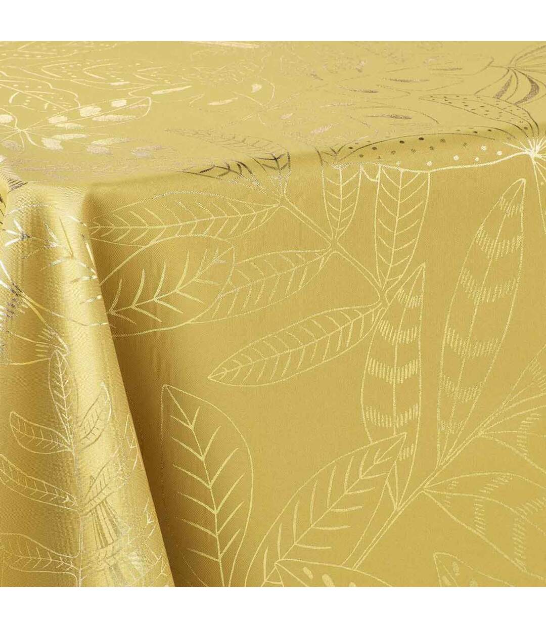 Nappe Imprimée Déco Belflor 150x240cm Jaune-2