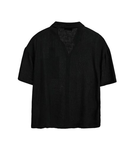 Chemise noir femme teddy smith elia - l