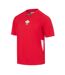 T-shirt Motif/style Wales Ru Homme Rouge KooGa-3