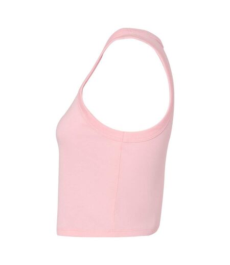 Débardeur Femme Rose Uni Bella + Canvas