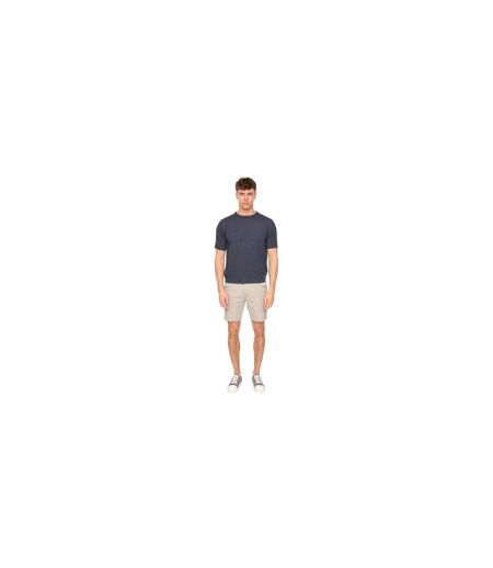 Mens Everett Chino Shorts Light Grey Duck And Cover
