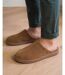 Isotoner Chaussons Mules homme cuir extra confort-2