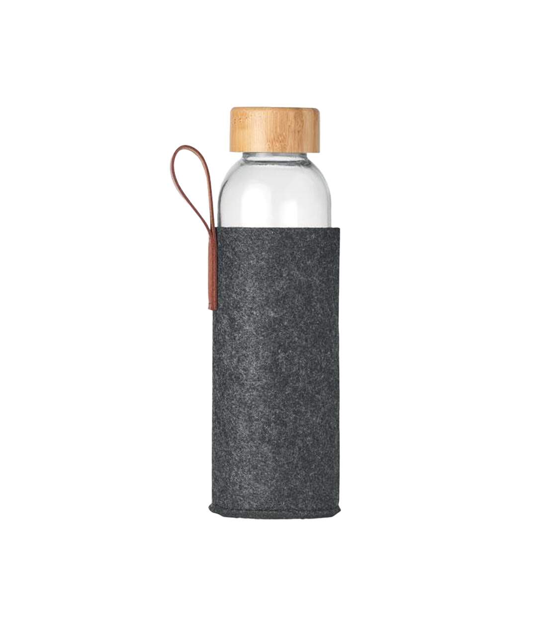 Thai bamboo 500ml water bottle one size stone grey MidOcean-1