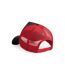 Casquette homme noir/rouge Beechfield