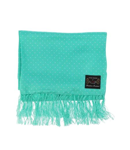 Unisex Adult Dotted Midweight Scarf One Size Mint Green Luke