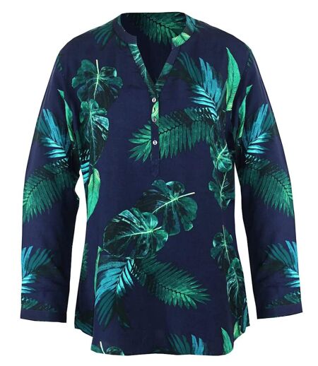 Chemisier à motifs imprimés CHF3005A