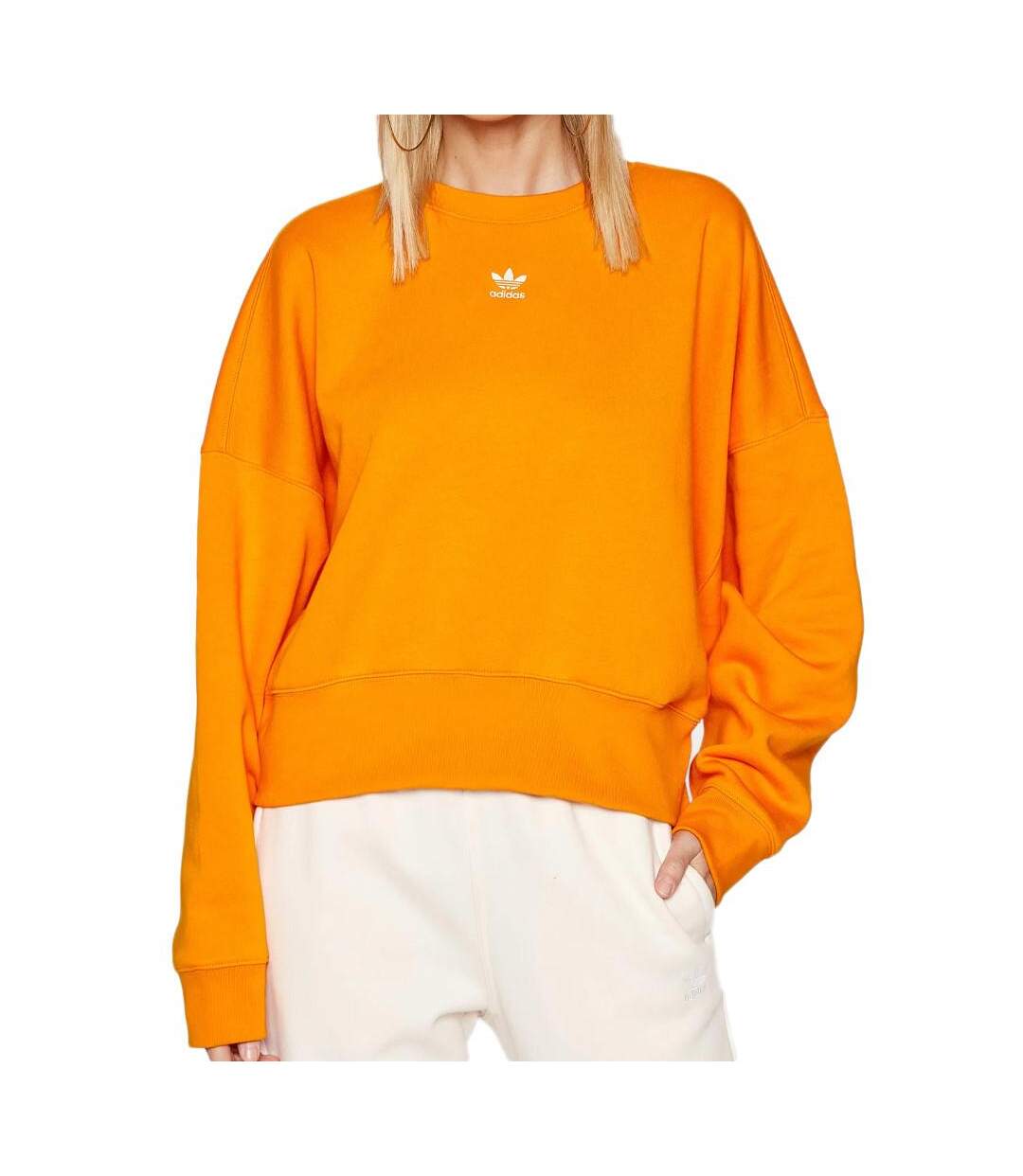 Sweat Orange Femme Adidas 7477 - 34-1