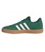 Mens Vl Court 3.0 3 Stripes Leather Shoes Core Black Adidas-4