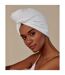 Towel City Hair Wrap Towel (White) (One Size) - UTRW8596