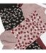 Lot de 4 Paires de Mi-Chaussettes Style Ecodim-2