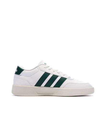Baskets blanc/vert homme adidas breaknet 3.0