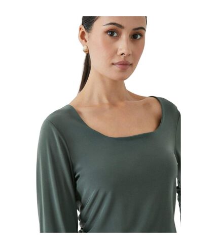Principles Womens/Ladies Soft Touch 3/4 Sleeve Top (Khaki Green) - UTDH6401