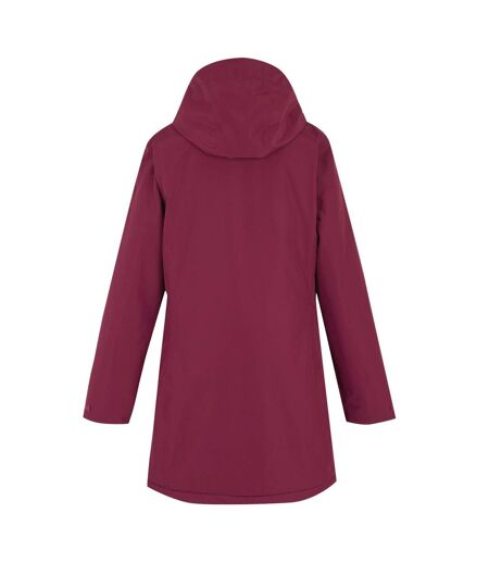 Veste Imperméable Tamlin Femme Rouge Sombre Regatta