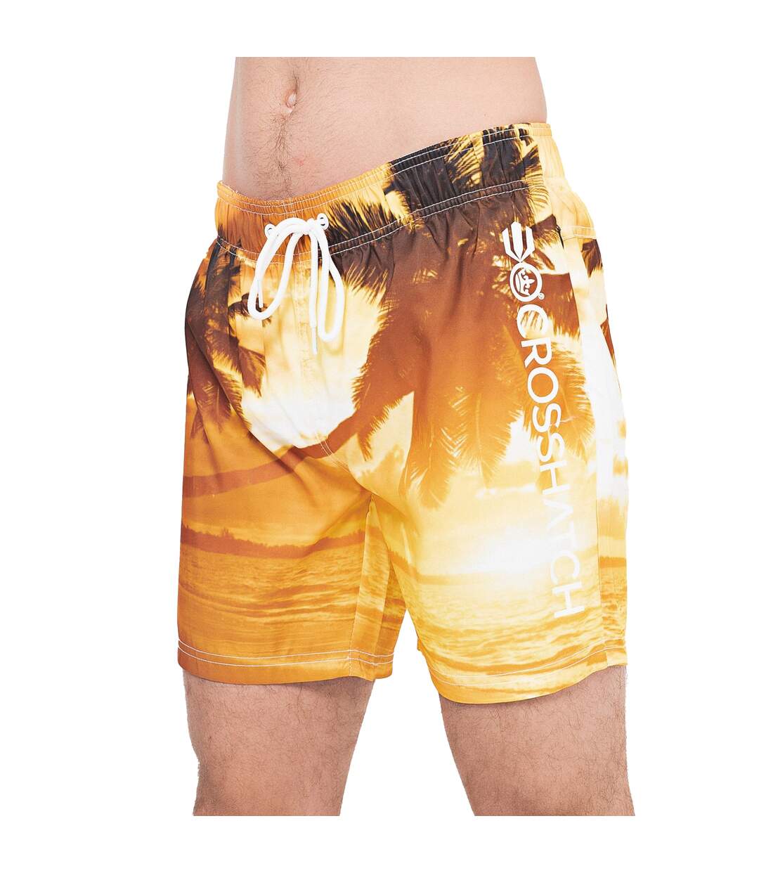 Short de bain beach dream homme orange Crosshatch