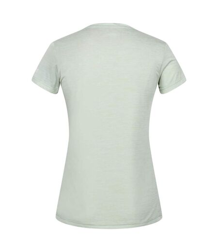Womens/ladies Fingal Edition Jersey Moisture Wicking T-shirt Green Regatta
