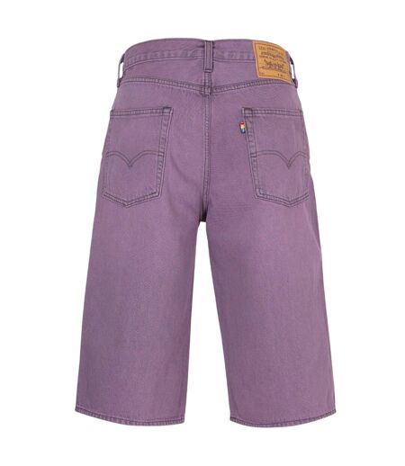 Mens Denim Baggy Shorts Lavender Levis