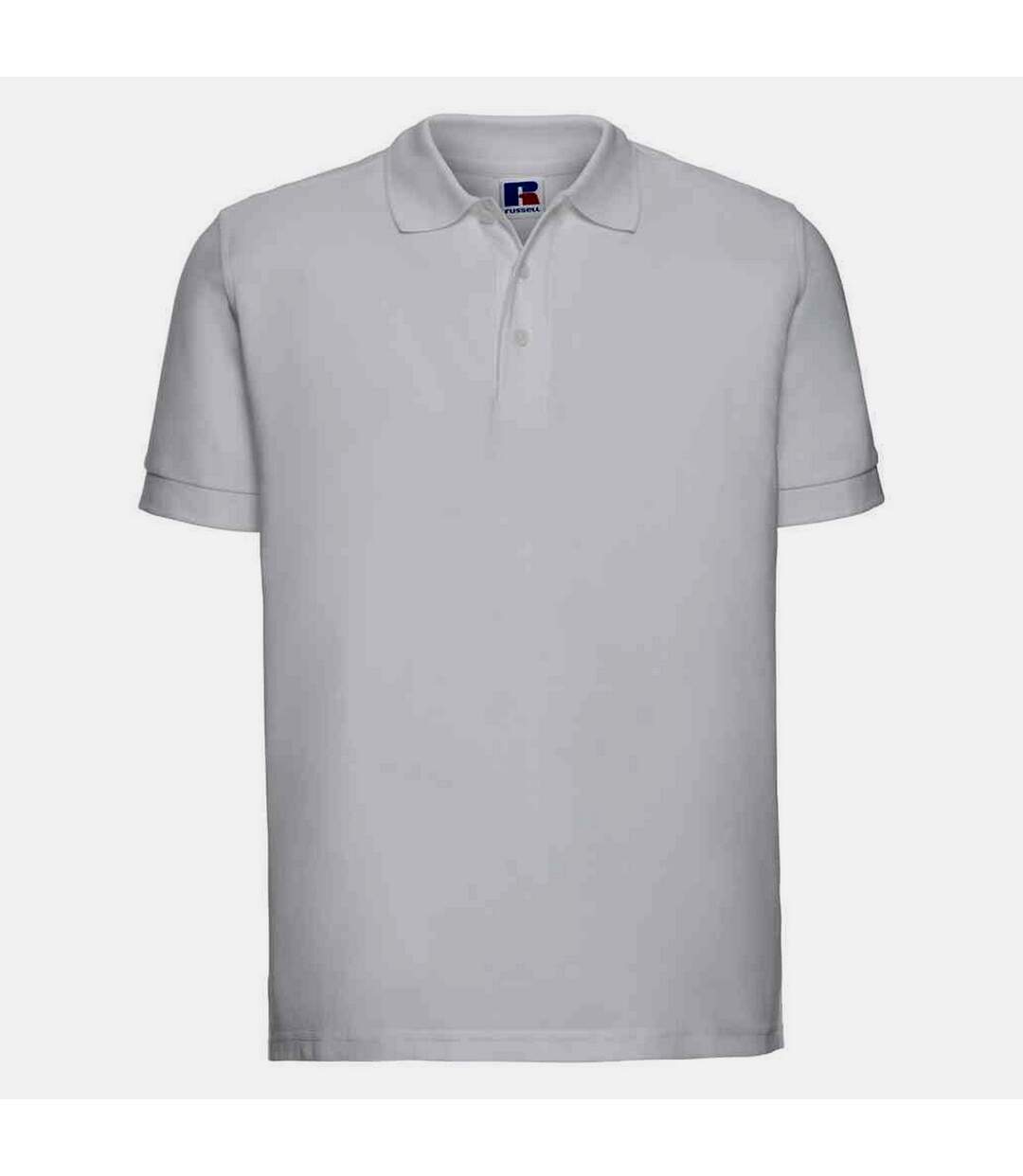 Polo ultimate homme blanc Russell-1