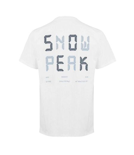 T-shirt Adulte Blanc Cassé Peak