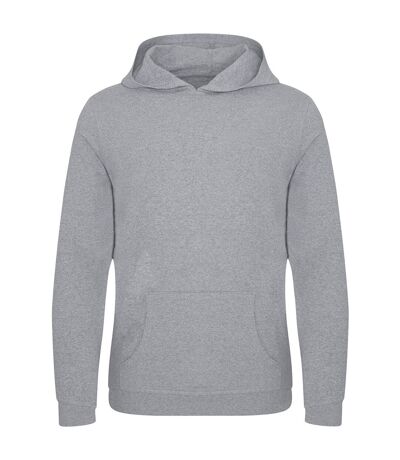 Sweat à capuche lusaka regen homme gris chiné Awdis