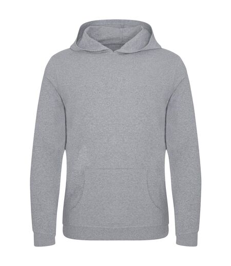 Sweat à capuche lusaka regen homme gris chiné Awdis