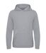 Sweat à capuche lusaka regen homme gris chiné Awdis