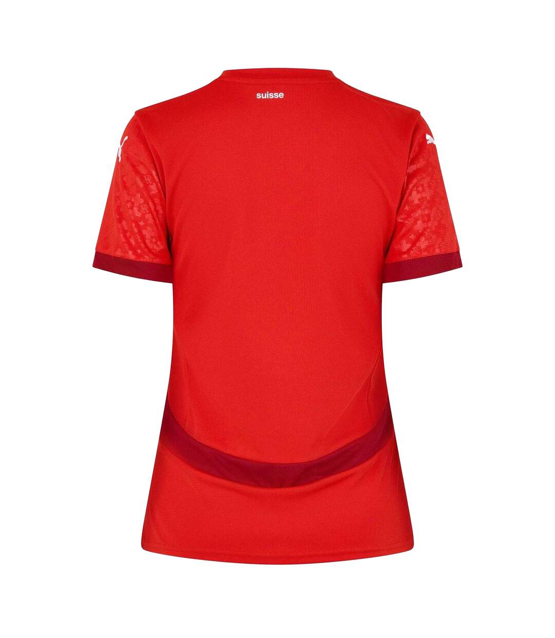 Maillot Domicile Motif/style Puma Femme Rouge Switzerland-3