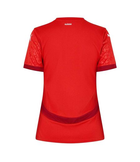 Maillot Domicile Motif/style Puma Femme Rouge Switzerland