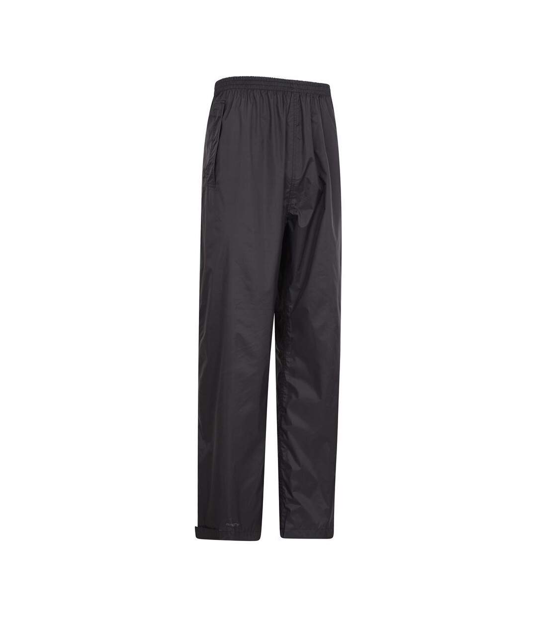 Mens Pakka Waterproof Over Trousers Black Mountain Warehouse-4