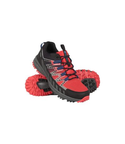 Baskets de course enhance trail homme rouge vif Mountain Warehouse